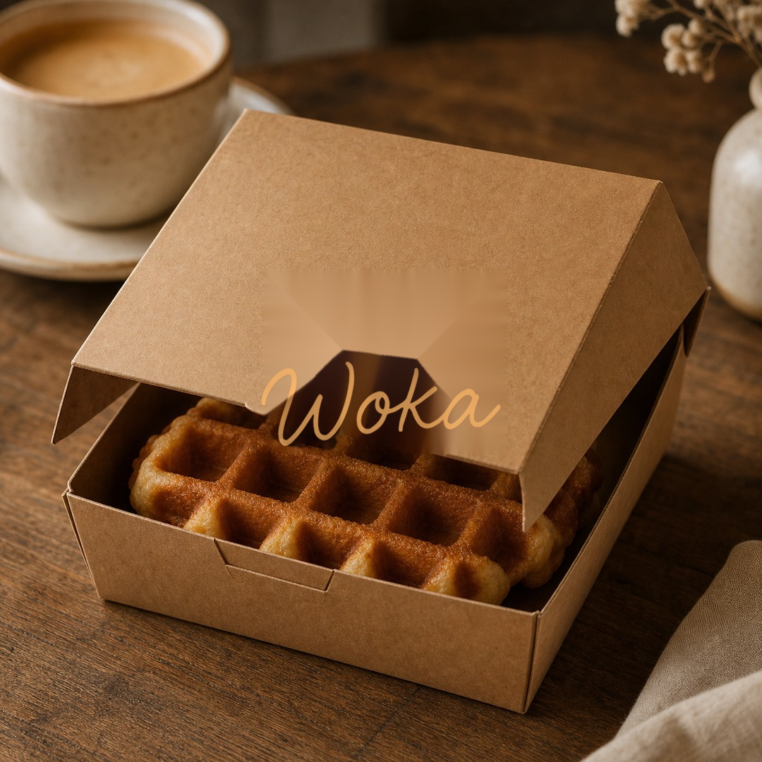Caja de waffle Woka